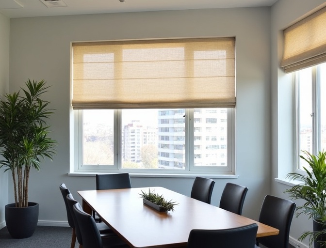 Meridan Plains Roman Blinds Cleaning